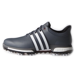 Adidas Tour 360 Boost Onix/FTWR White/Shock Red