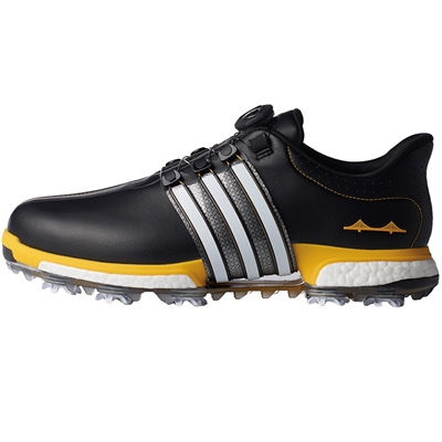 Adidas Tour 360 Boost U.S. Open Limited Ed. Core Black/FTWR White/Bold Gold - Only Available in Medium - 8